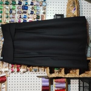 Italy's Luxury 'Adrian's Original Capri' Wide Wrapped High Waisted Wool Skirt